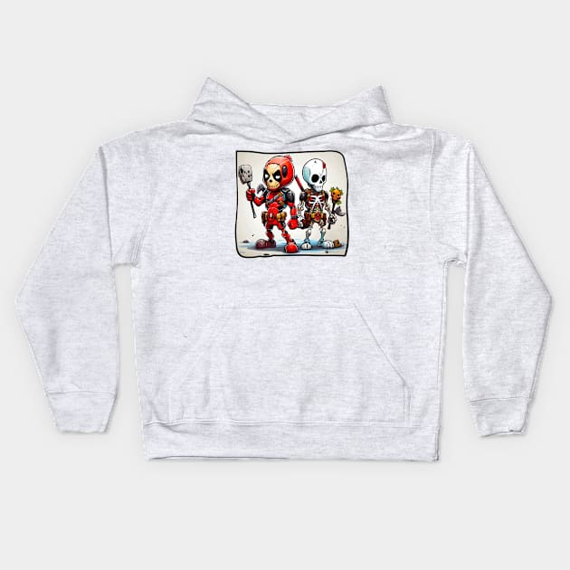 Mercenary bones Kids Hoodie by SkullTroops